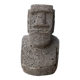 Presse papier en pierre d'un géant Moai, années 70