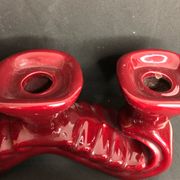 Pair of ceramic candle holders year 50
