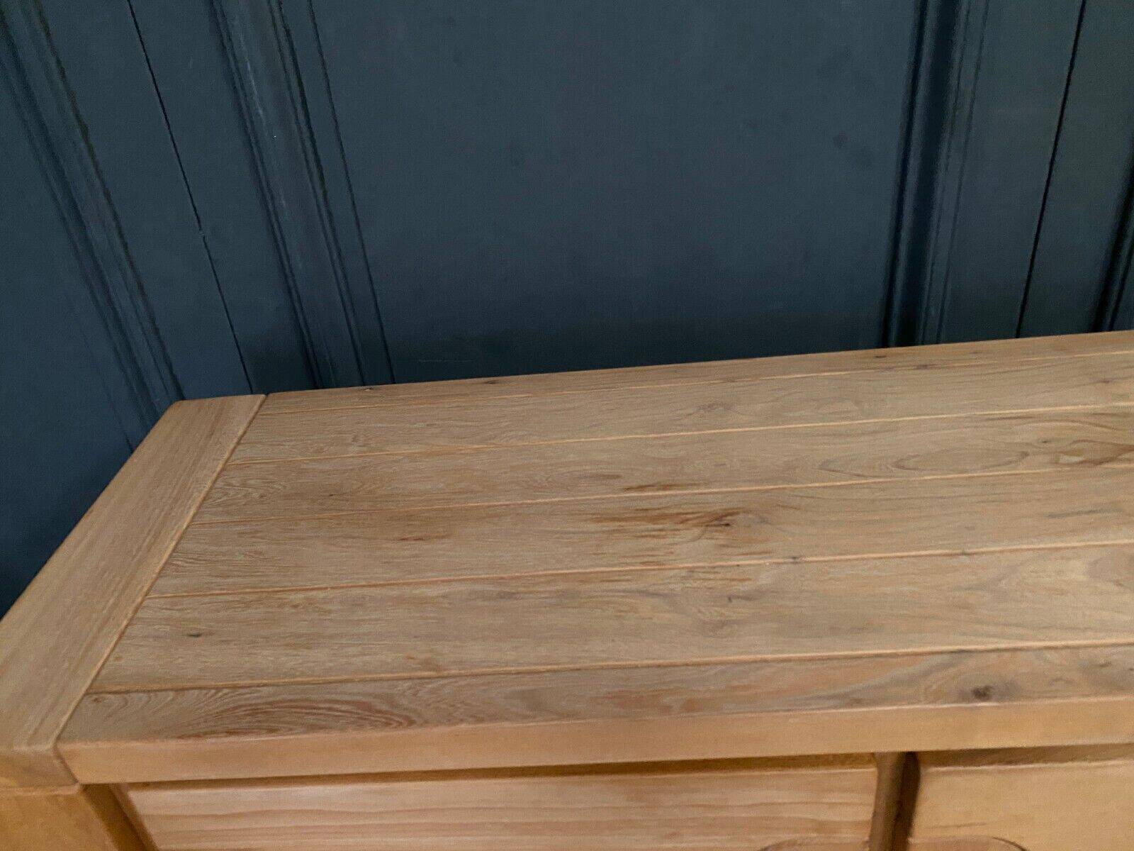 Elm sideboard Maison Regain circa 1970