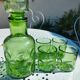 Carafe et verre Vintage