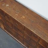 Apothecary furniture in Dutch pine 1920s