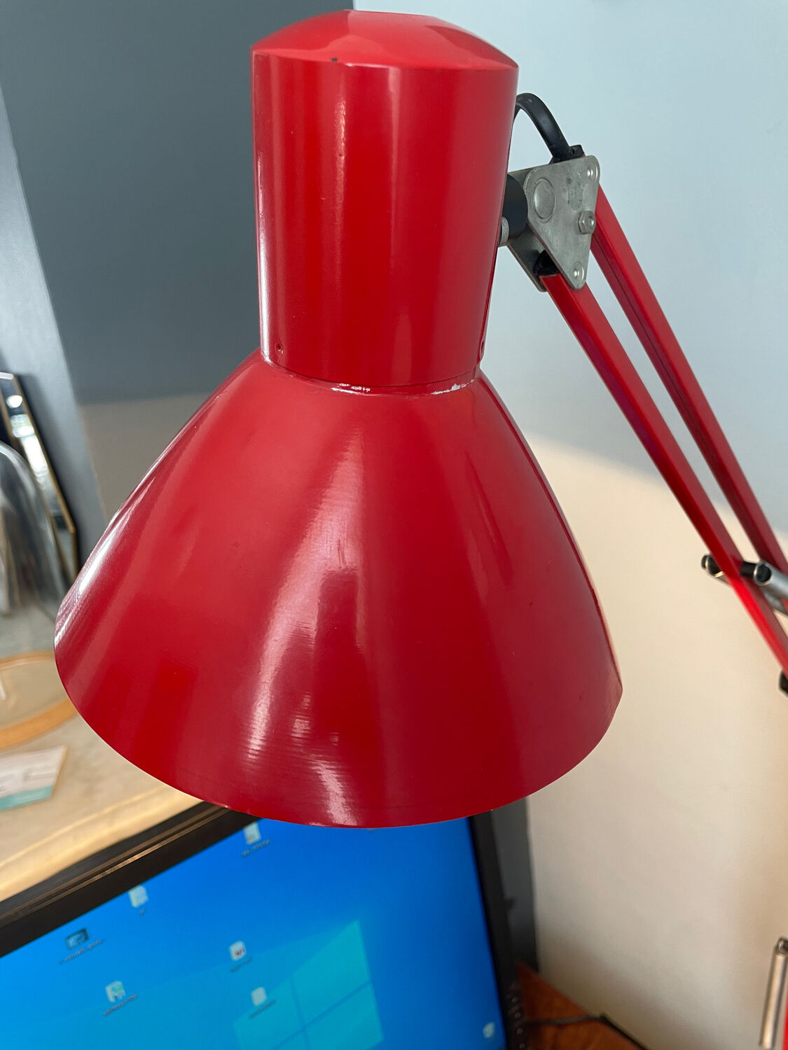 Lampe vintage Veb Narva