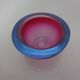 Sommerso Murano Glass Ashtray, Italy, 1960s