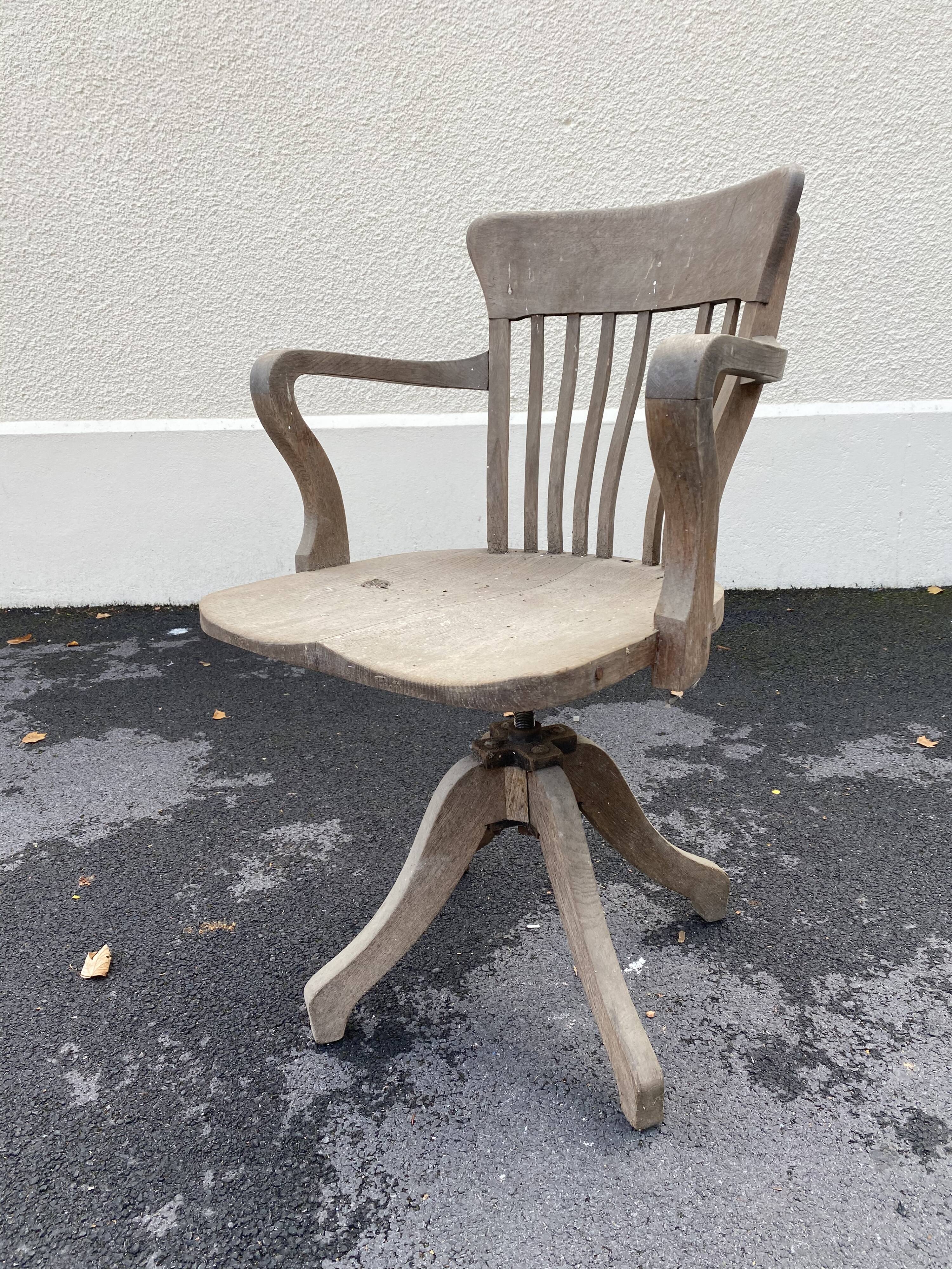 American revolving office chair