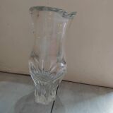 Large crystal vase