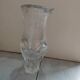 Large crystal vase