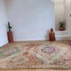 Large vintage Beni M'Guild Berber rug