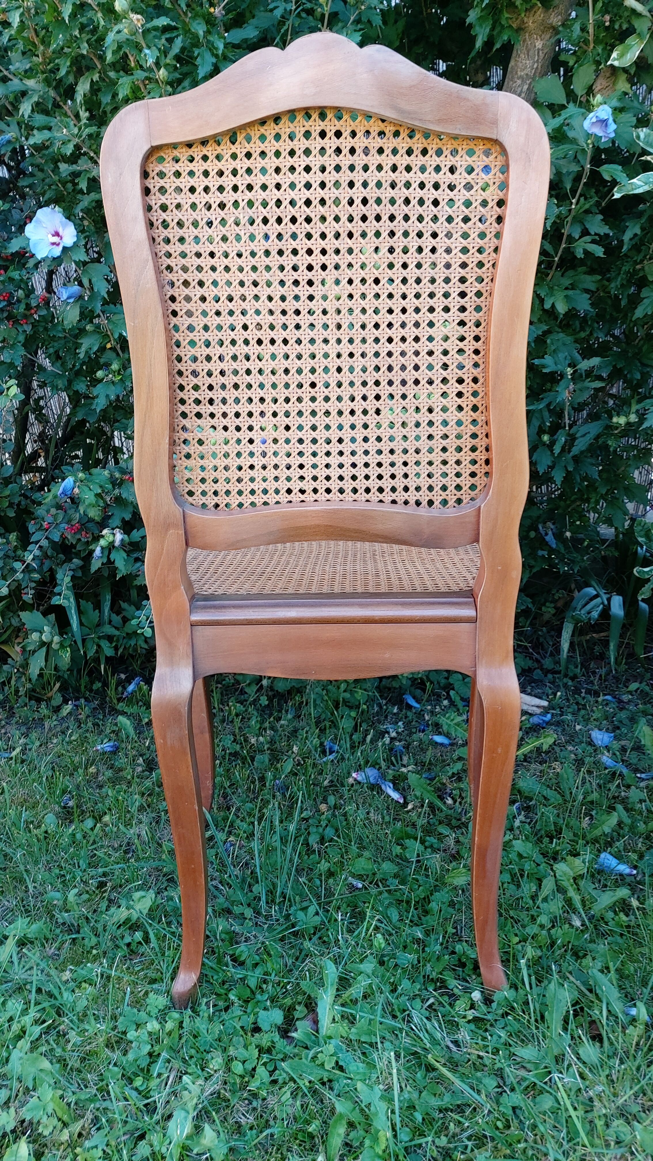 set of 4 regency style chairs