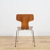 Model 3103 Dining Chairs by Arne Jacobsen for Fritz Hansen, 1970s, Set of 4