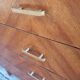 Commode vintage design chevrons