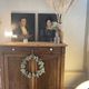 Duo portraits of a young couple painting on oil