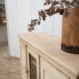 Wooden sideboard 3 doors early 20th