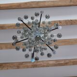 Murano 79-drop glass chandelier, circa 1965