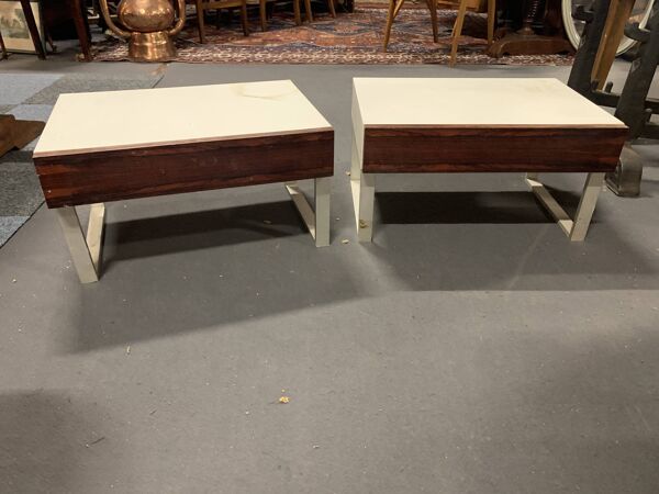 Paire de chevet vintage