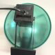 "LITA" Metal Wall Lamp Clamp Lamp with Green Reflector Vintage 70's