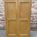 Parisian wardrobe Closet cloakroom wooden workshop Mid-century vintage Scandinavian 1950