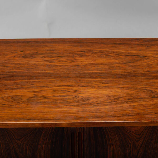 Buffet pour LP avec portes tambour, années 1960