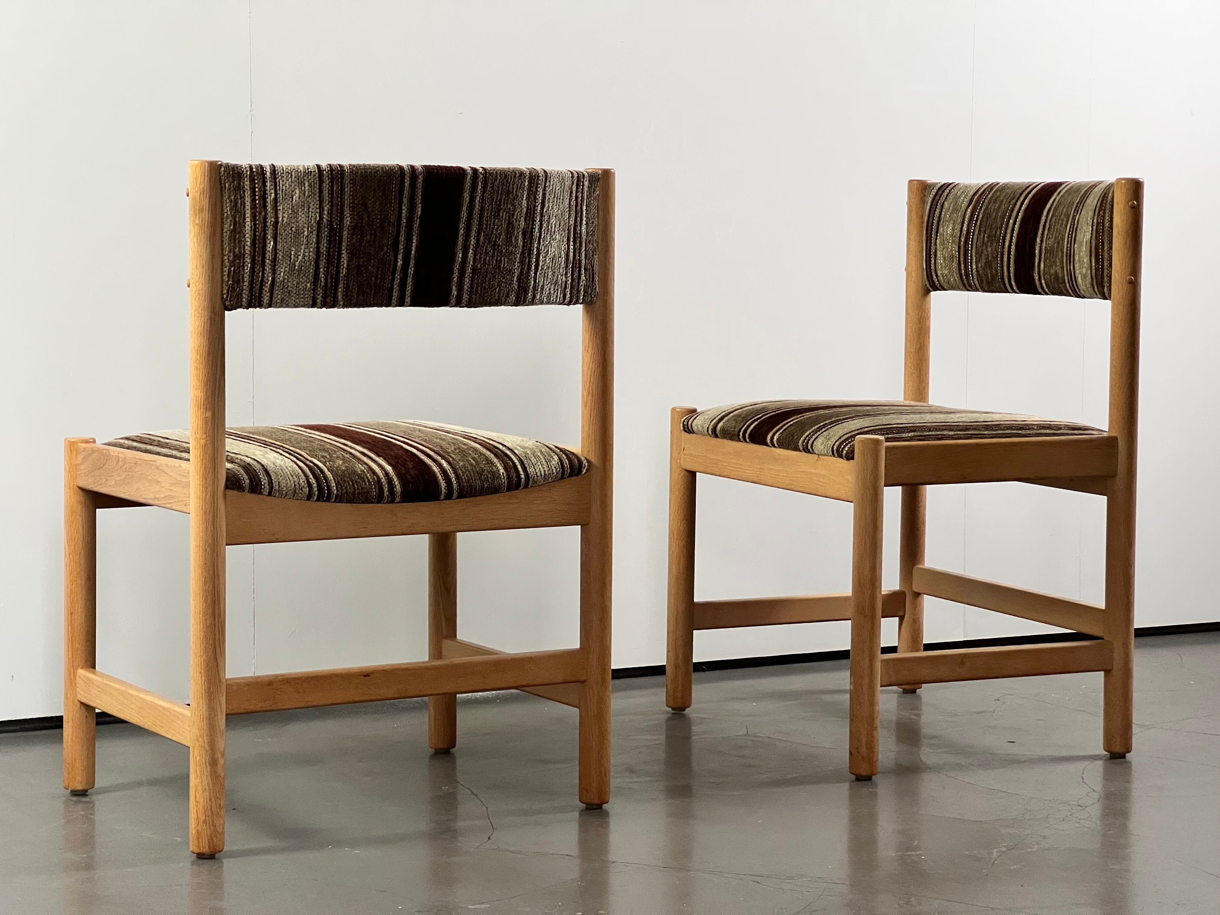 Pair of Borge Mogensen Chairs for Karl Anderson, signed
