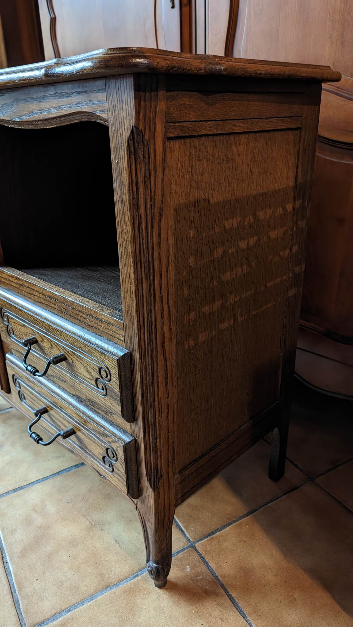 Antique TV stand
