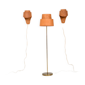 Lampadaire et appliques par Hans