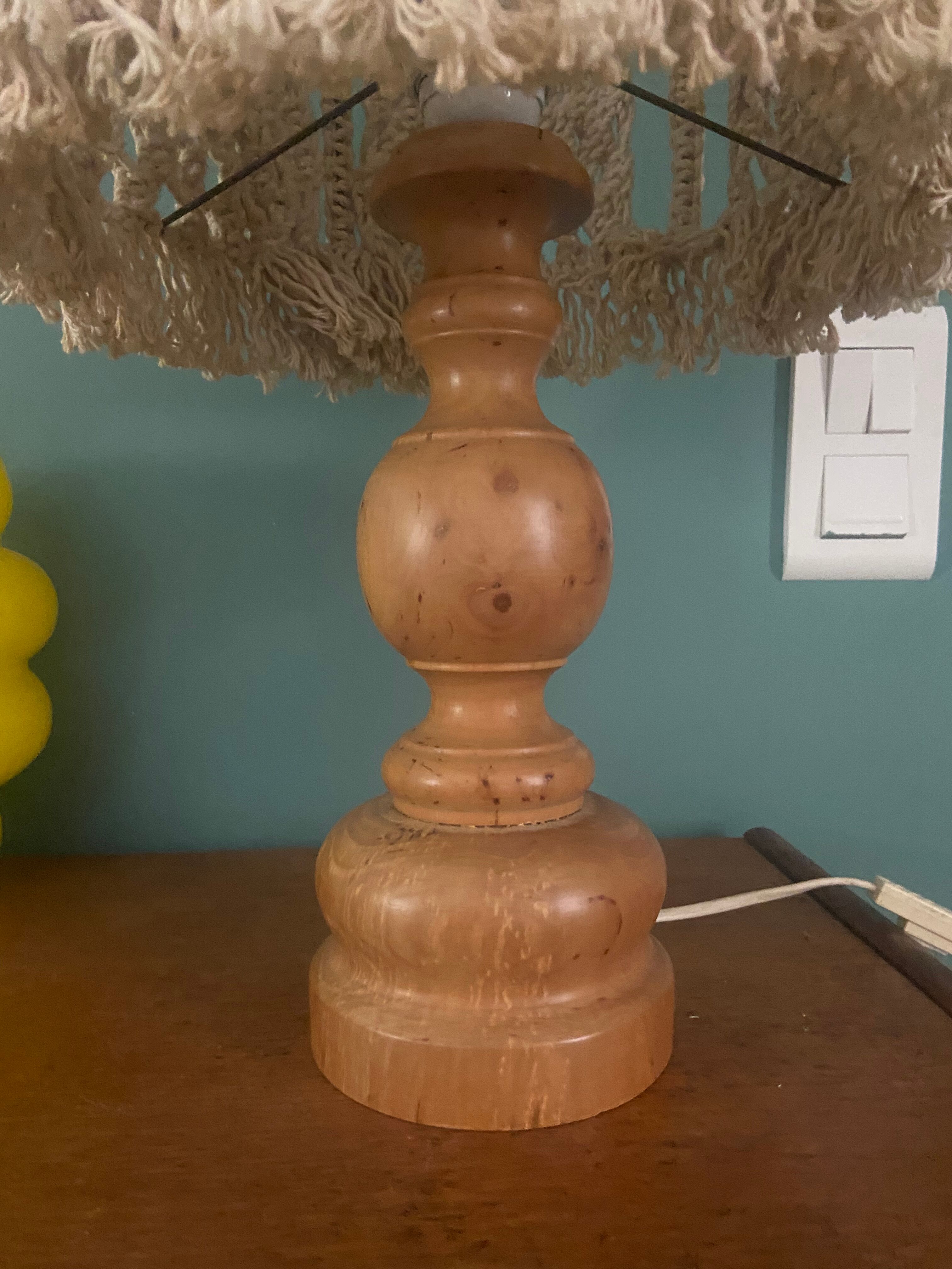 Wooden lamp