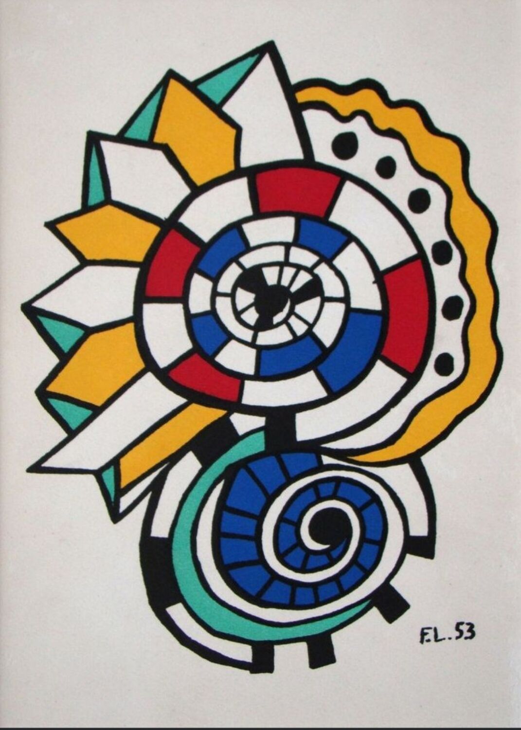Fernand Léger Lithograph