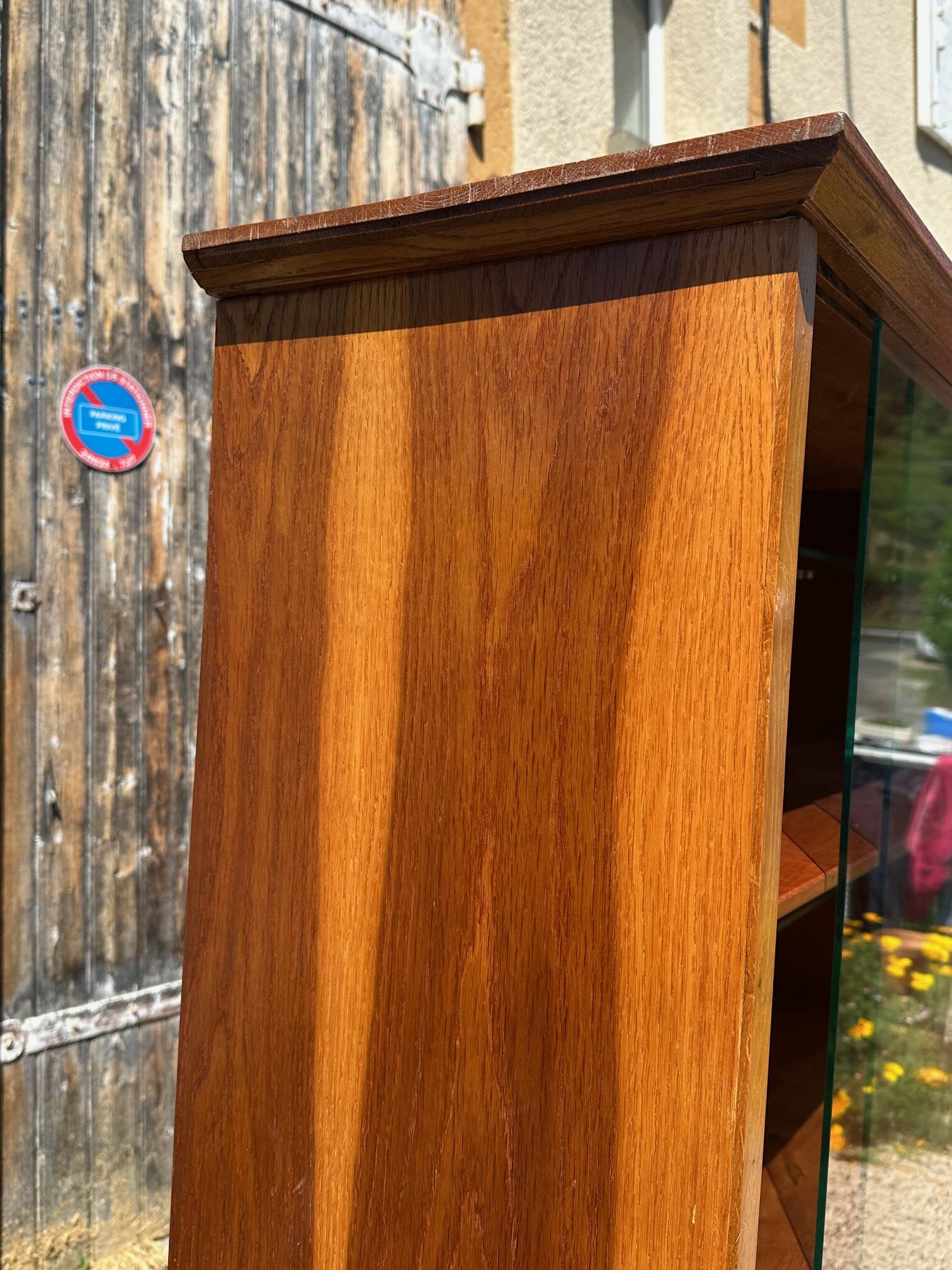 Vintage display cabinet