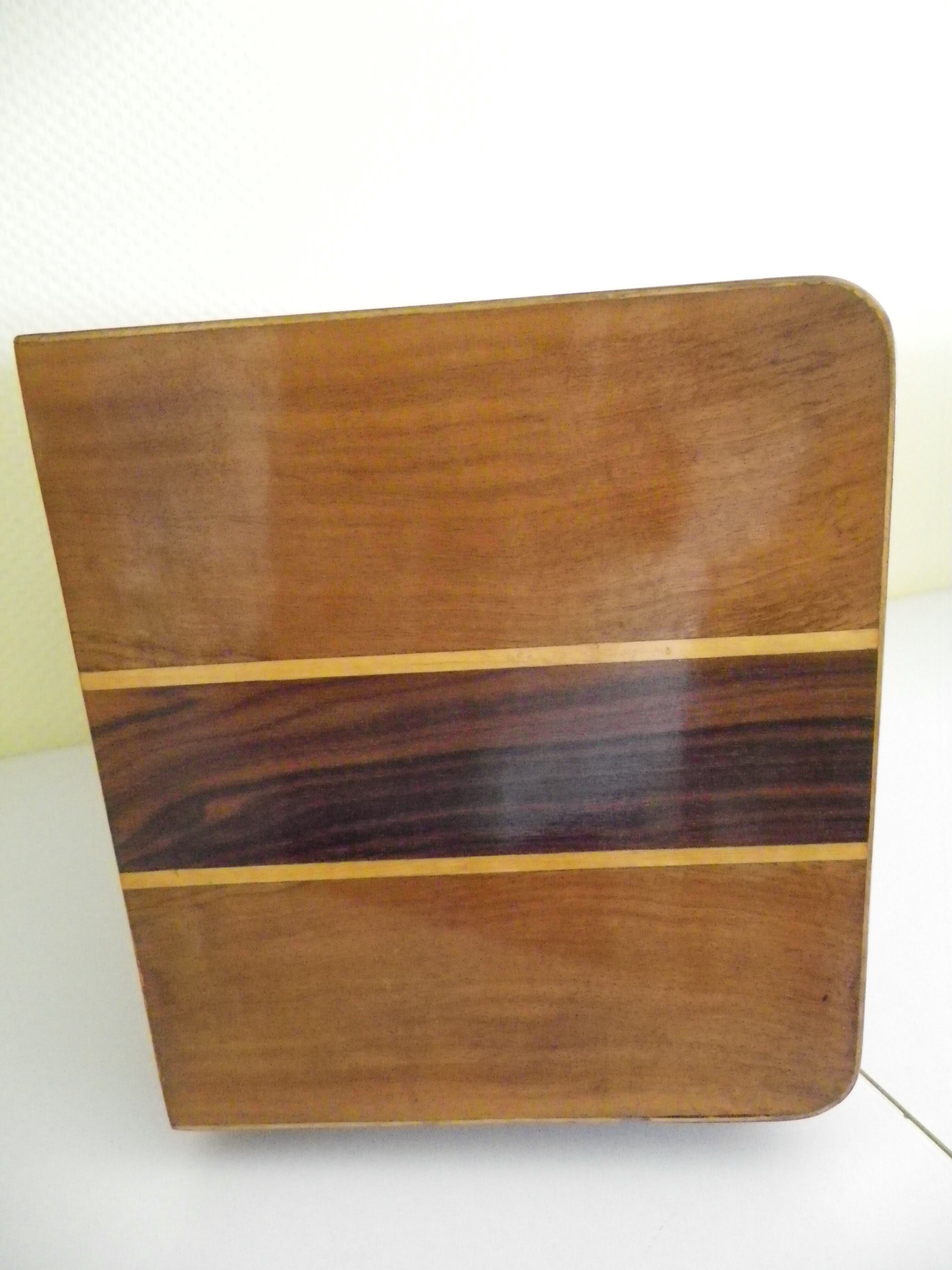 Vintage decoration radio station - Wood, Bakelite - Electroradio Institute, Paris - 50s