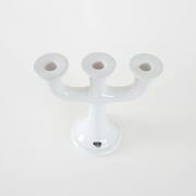 Ceramic candle holder, Swedish design, 1970s, manufacturer: Guldkroken Hjo
