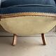 Armchair shepherdess gondola Art Deco 1930 redone
