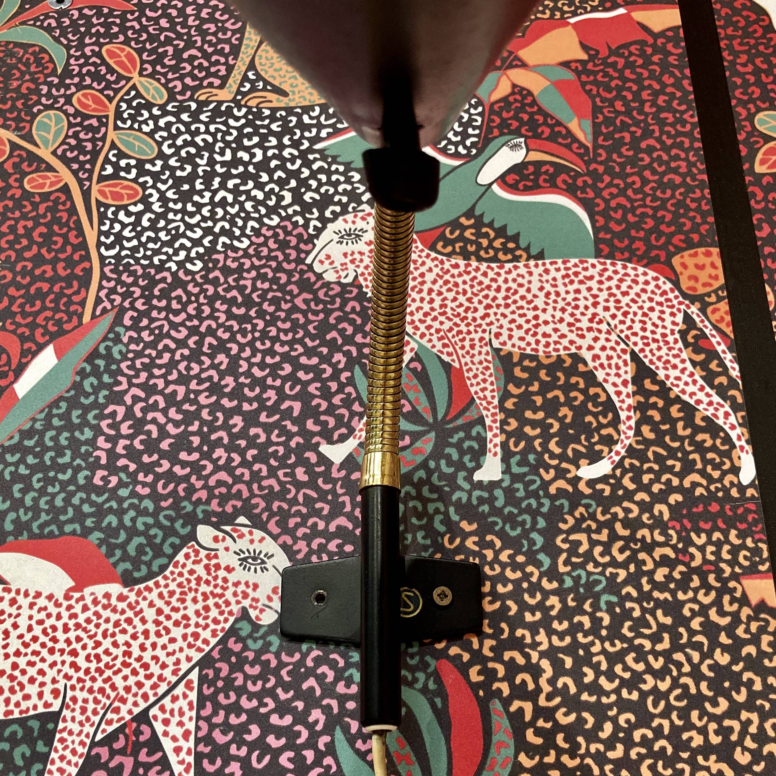 Modular appliqué Scandinavian design 1950.