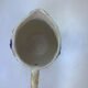 Vintage Portuguese ceramic pichet, barbotine, vine decoration and