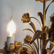 Hollywood Regency Roses kroonluchter, Verguld, Drie Armen, Italie