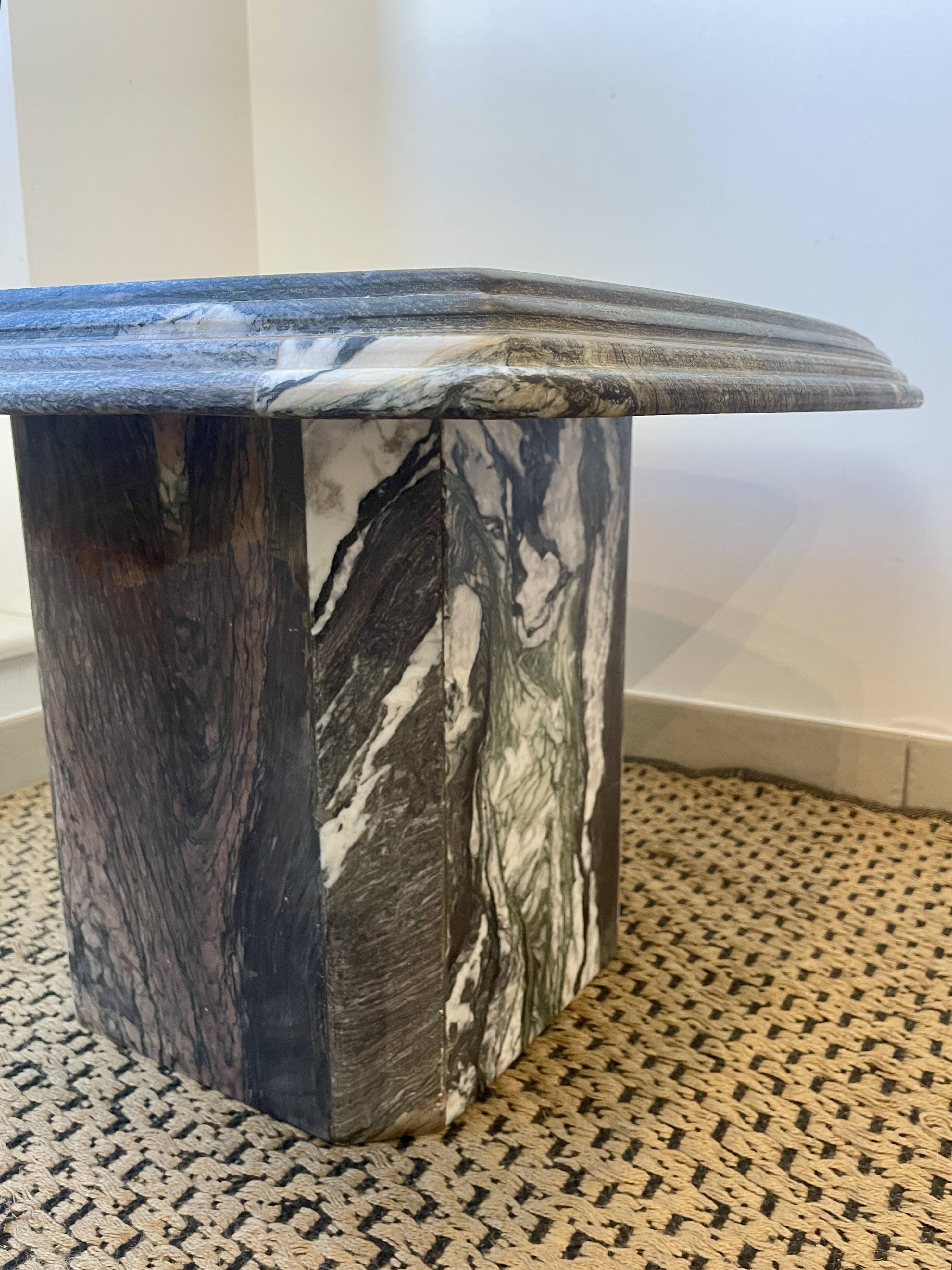 Italian marble coffee table
