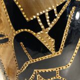 Ceramic tea light lamp, grandjean jourdan for vallauris