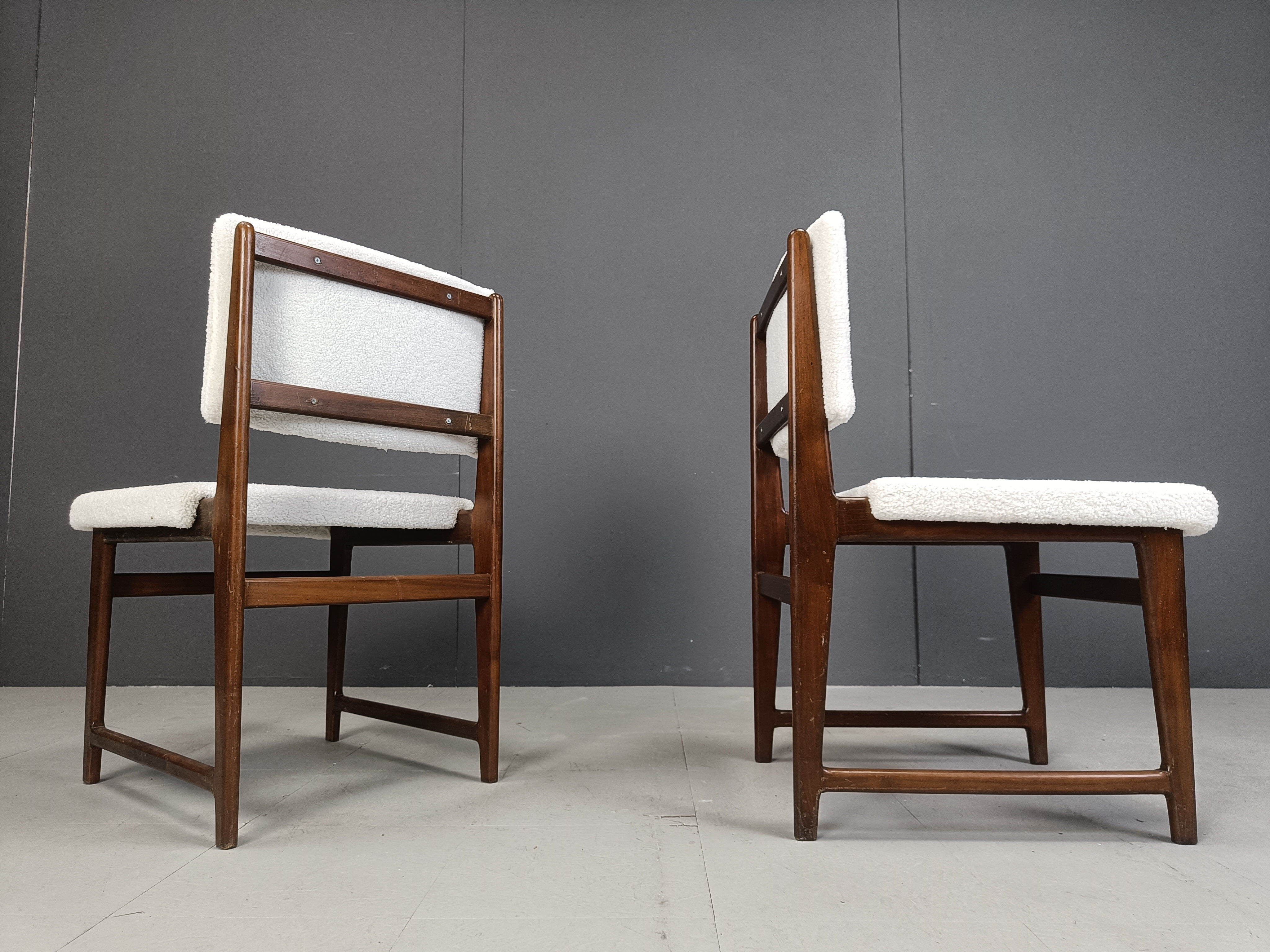 Mid-century teak Scandinavian dining chairs, 1960s