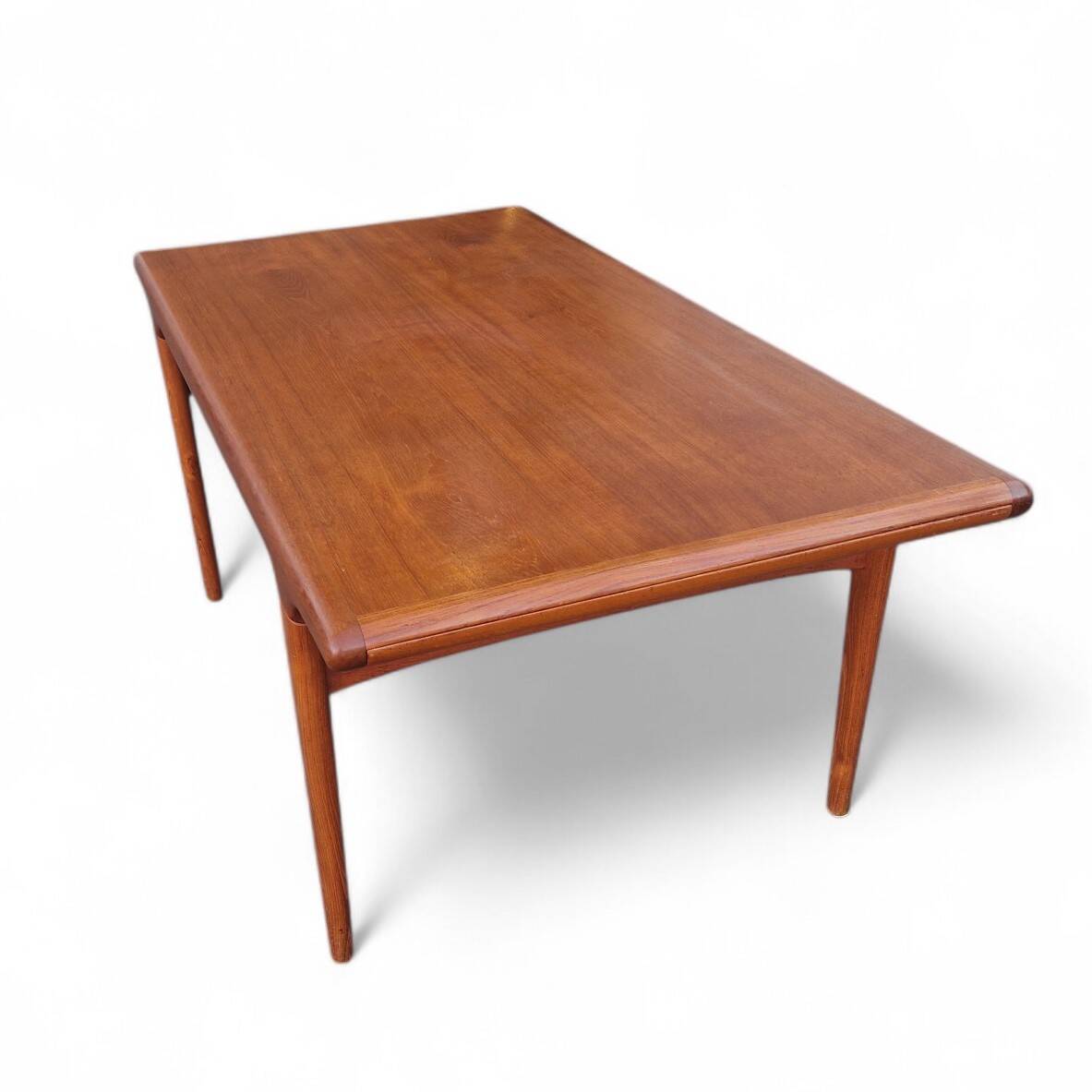 Large vintage Scandinavian teak dining table, Johannès Andersen