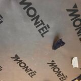 Montèl Navy Blue Footstool, 2000s