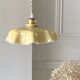 Suspension en opaline vanille