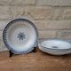 Set of 6 old ceramic soup plates, Primax saint model
