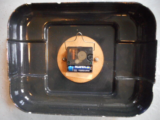 Pendulum enamelled plate 1940 '