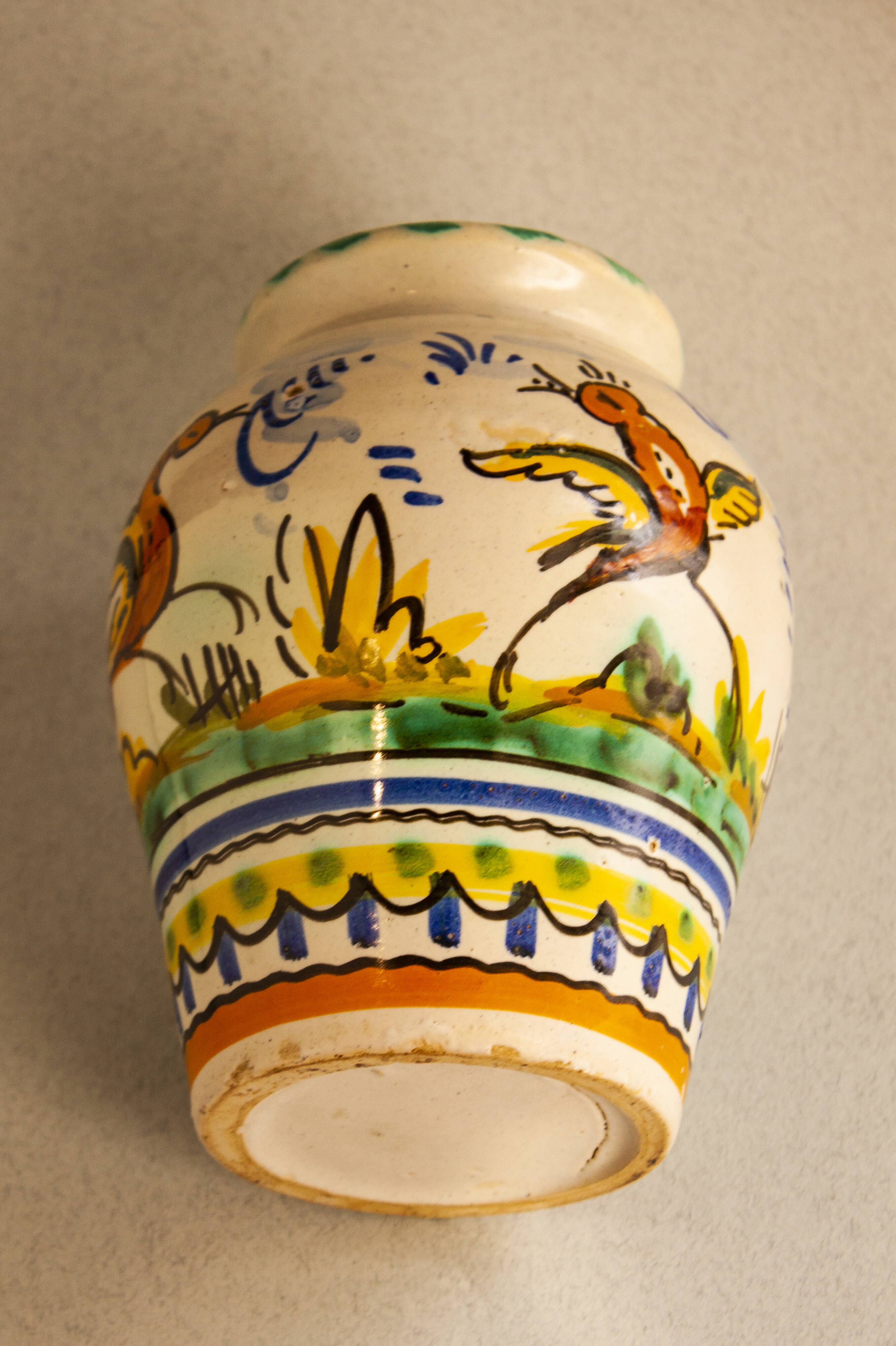 Vintage ceramic vase.