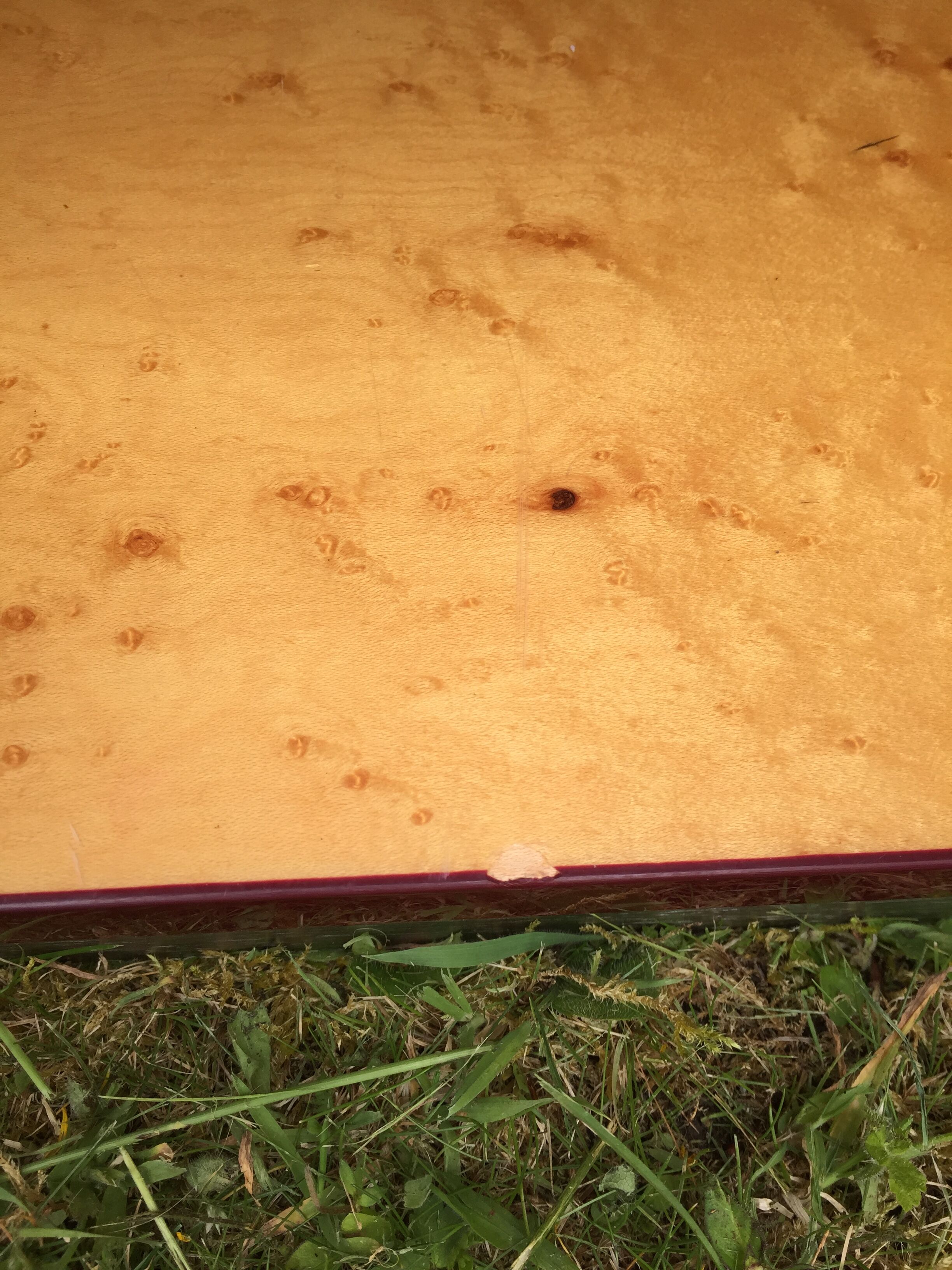 Vintage sycamore sideboard Mario Sabot 1970