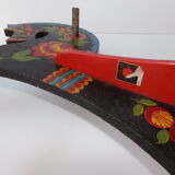 Horse rocking Russian