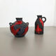 Ensemble de 2 vases originaux en céramique d'atelier de Marei Ceramics, Allemagne, 1970