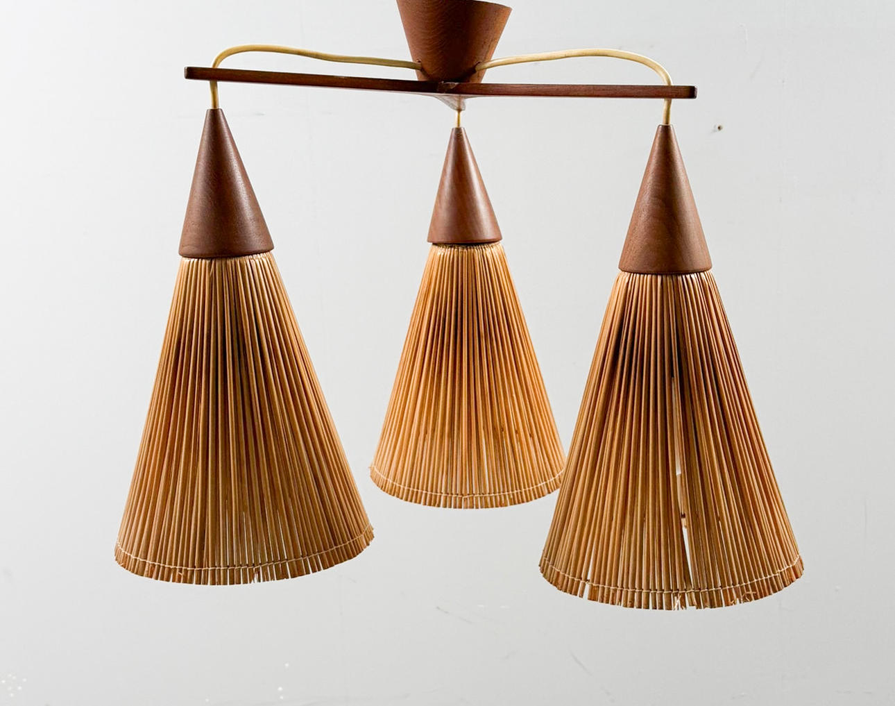 IB Fabiansen for Fog & Mørup, large ceiling lamp/pendant, 1960s, Denmark.
