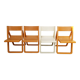 4 folding chairs Allibert 70s