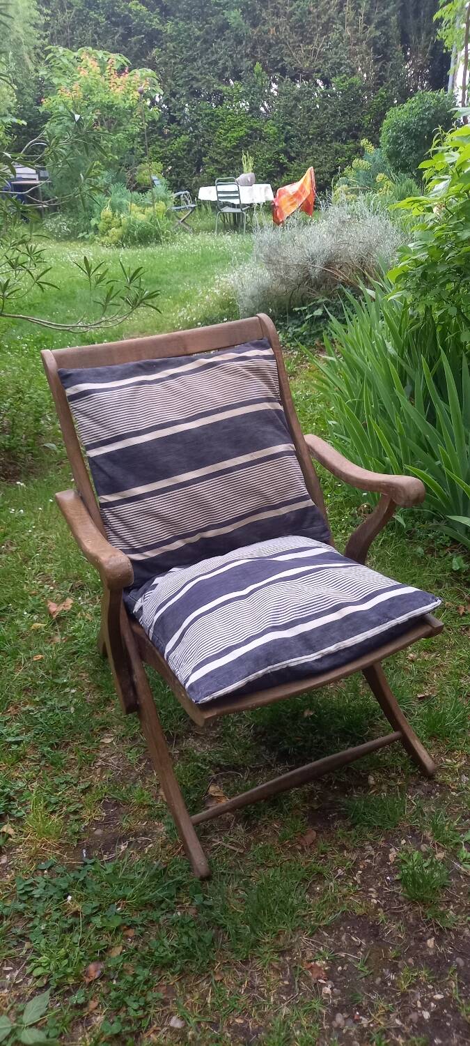 Fauteuil bois pliant