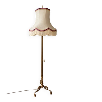 Lampadaire ancien en Bronze doré