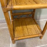 Small rattan shelf